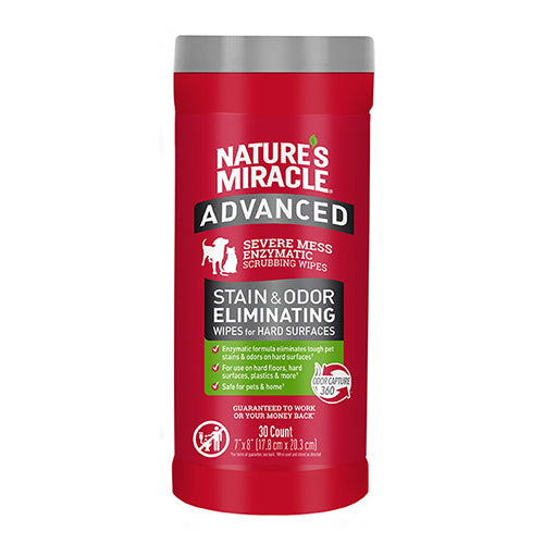 Nature’s Miracle Advanced Stain & Odour Eliminator Wipes