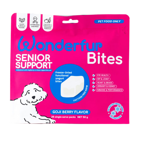 Wonderfur Bites Senior Support Chews